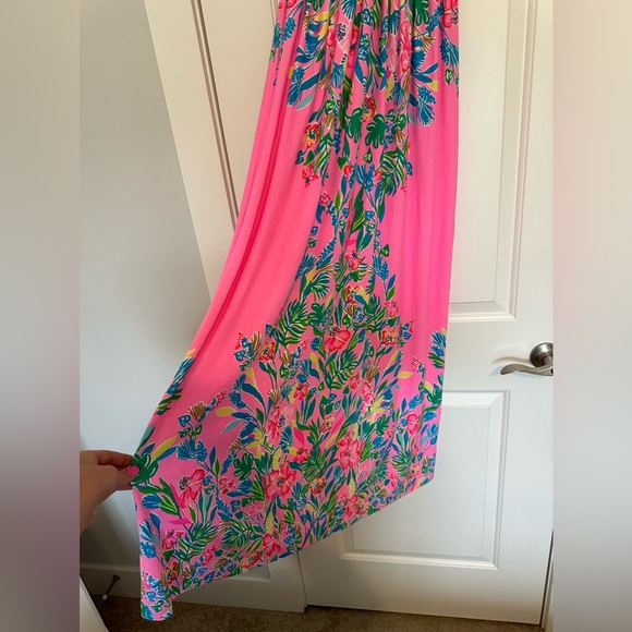 NWT Lilly Pulitzer® Verona Flutter Sleeve Maxi Dress - Picture 5 of 11